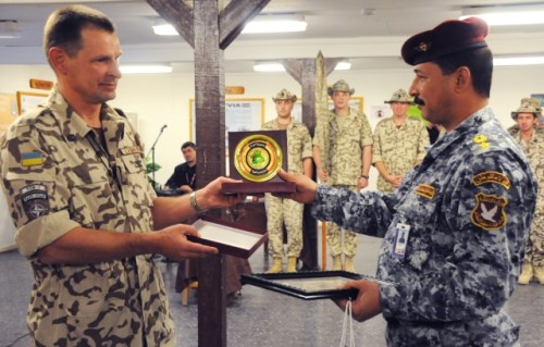 Ukrainian Contingent Ends Iraq Mission