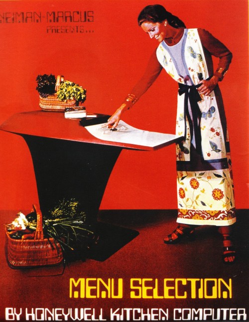 Kitchen Computer - Menu Selection