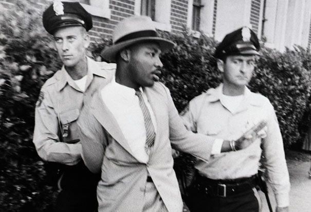 mlk-arrested